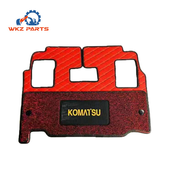 Excavator Cab Floor Mat Hyundai Caterpillar Komatsu Volvo Rubber Cabin Mats Carpet