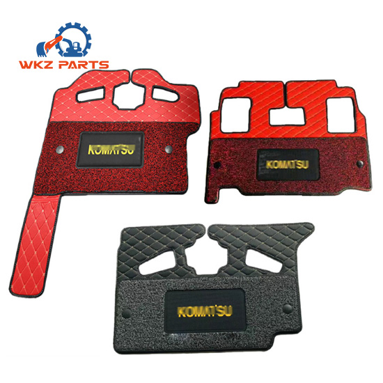 Excavator Cab Floor Mat Hyundai Caterpillar Komatsu Volvo Rubber Cabin Mats Carpet