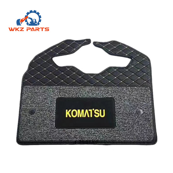 Excavator Cab Floor Mat Hyundai Caterpillar Komatsu Volvo Rubber Cabin Mats Carpet