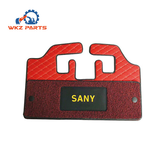 Excavator Cab Floor Mat Hyundai Caterpillar Komatsu Volvo Rubber Cabin Mats Carpet