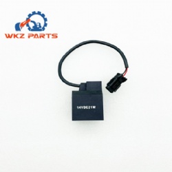 R210-5 Solenoid Valve Coil for Hyundai Excavator Spare Parts